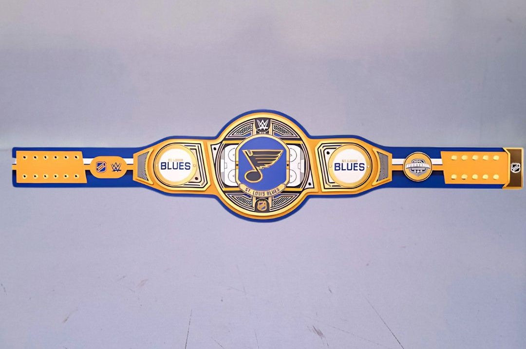 WWE St. Louis Blues NHL Belt - Legacy Championship Title
