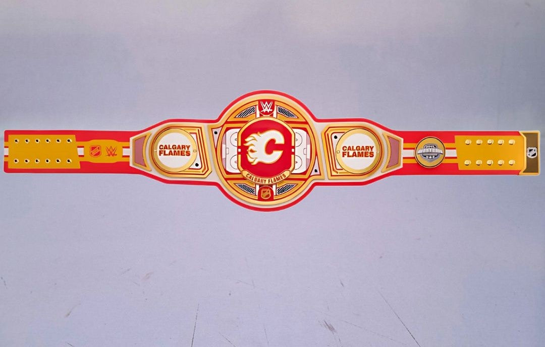 Calgary Flames WWE NHL Legacy Belt - Legacy Edition