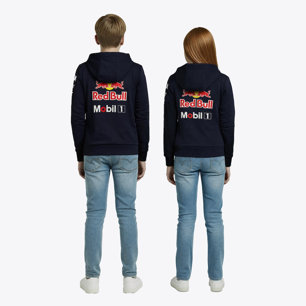Oracle Red Bull Racing 2026 Team Full Zip Hoodie - Kids