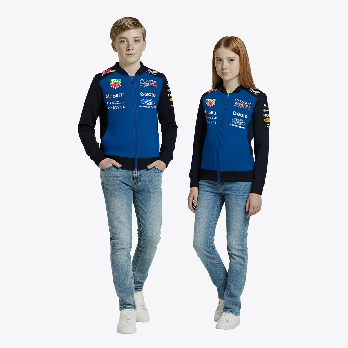 Oracle Red Bull Racing 2026 Team Full Zip Hoodie - Kids