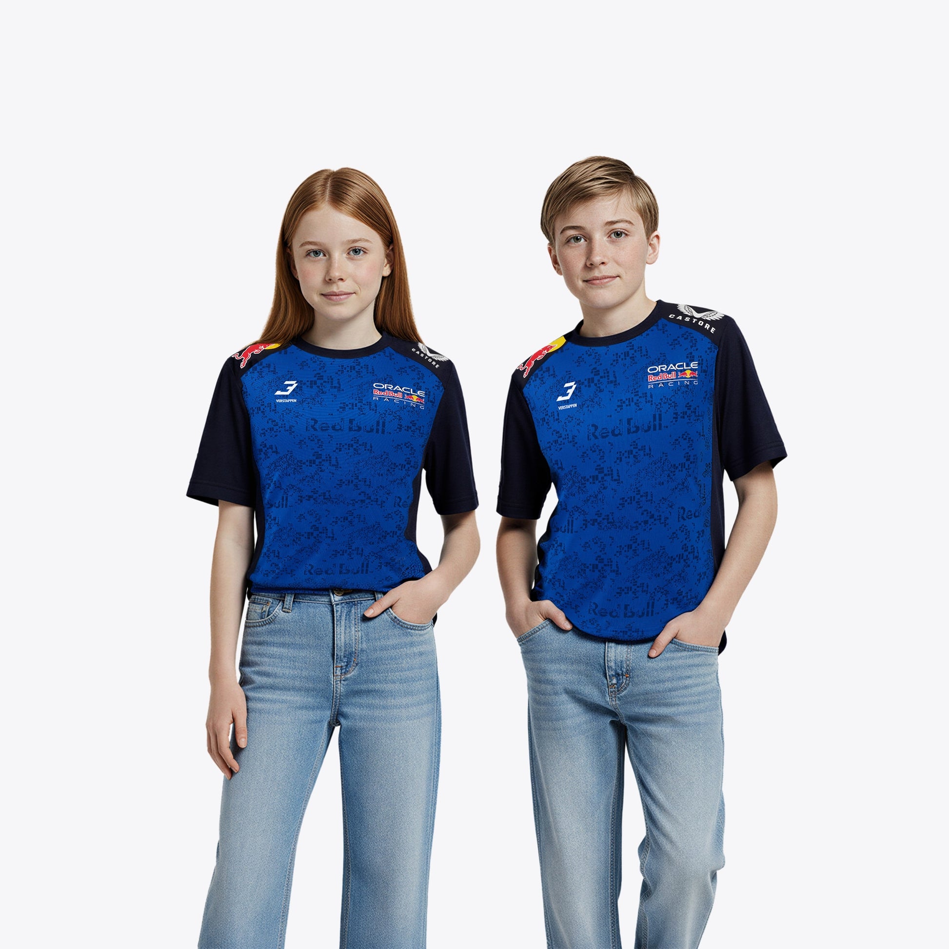 Oracle Red Bull Racing 2026 Team Max Verstappen Driver T-Shirt - Kids