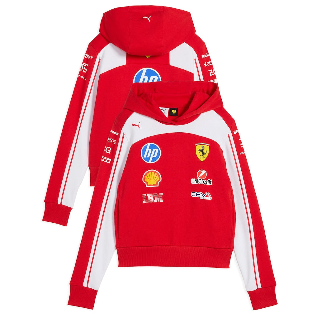 Scuderia Ferrari 2026 Team Hooded Sweat - Womens 5X-Large Women
