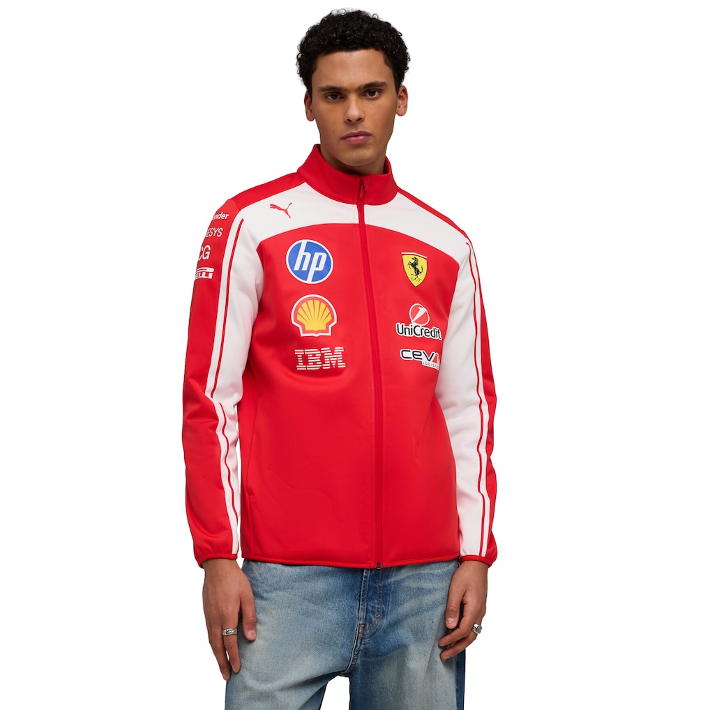 Scuderia Ferrari 2026 Team Softshell Jacket