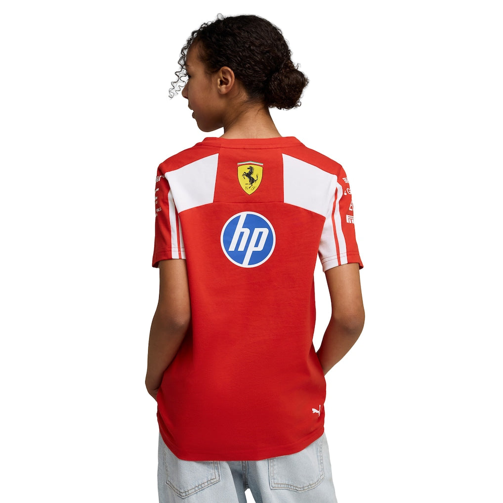 Scuderia Ferrari 2026 Team T-Shirt - Kids