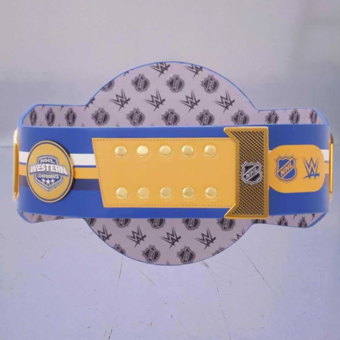 WWE St. Louis Blues NHL Belt - Legacy Championship Title